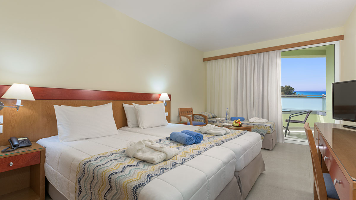 Double Garden View or Side Sea View